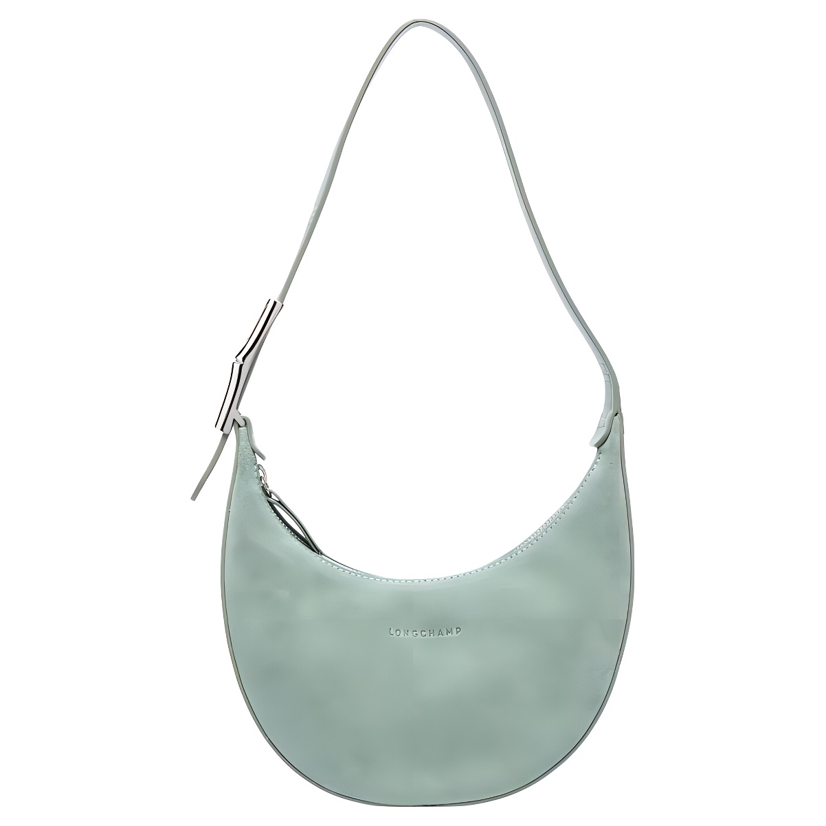 

LONGCHAMP Элегантная зеленая сумочка через плечо из замши