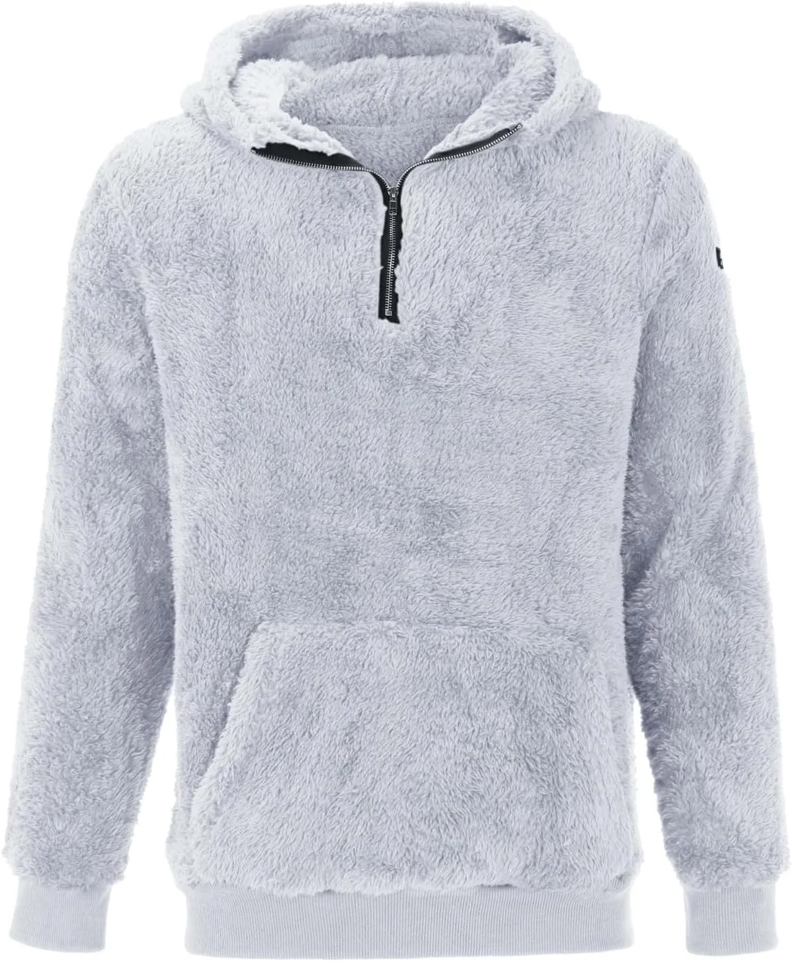 

Мужская уютная худи с капюшоном из искусственного меха PETCDIM