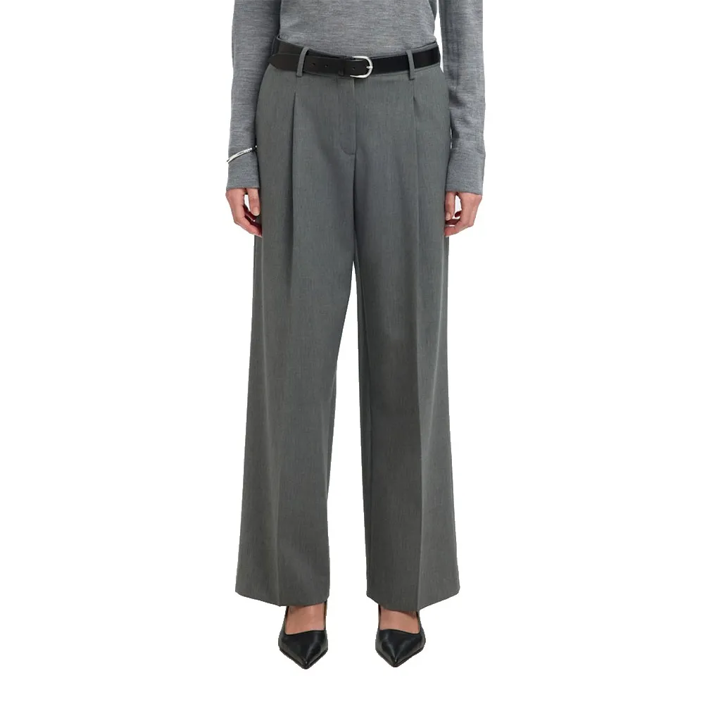 

Брюки Selected Rita Lano Wide Leg, серый