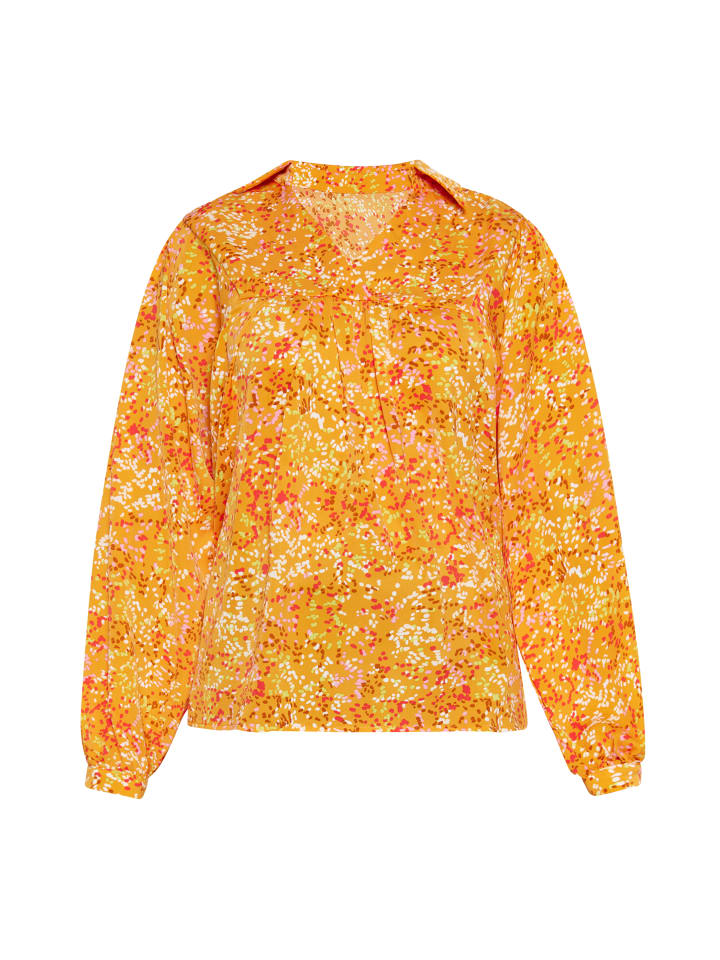 

Женская блузка разноцветного оранжевого цвета usha FESTIVAL