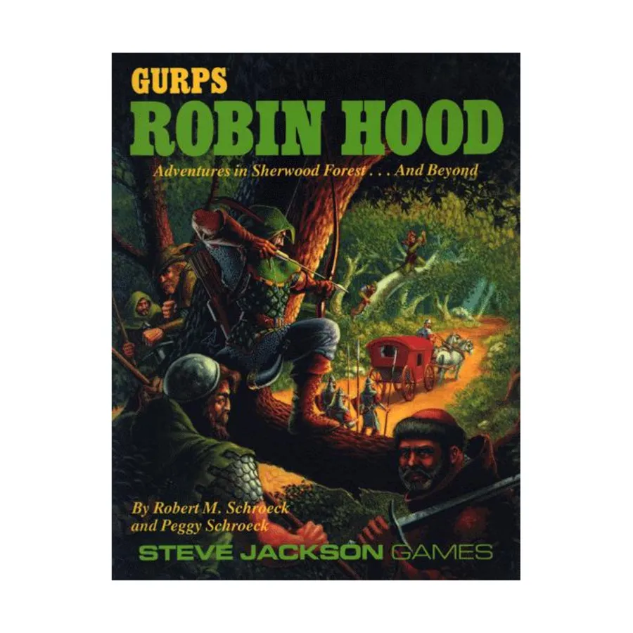 

Robin Hood, GURPS (1st-3rd Edition) - History & Culture, мягкая обложка