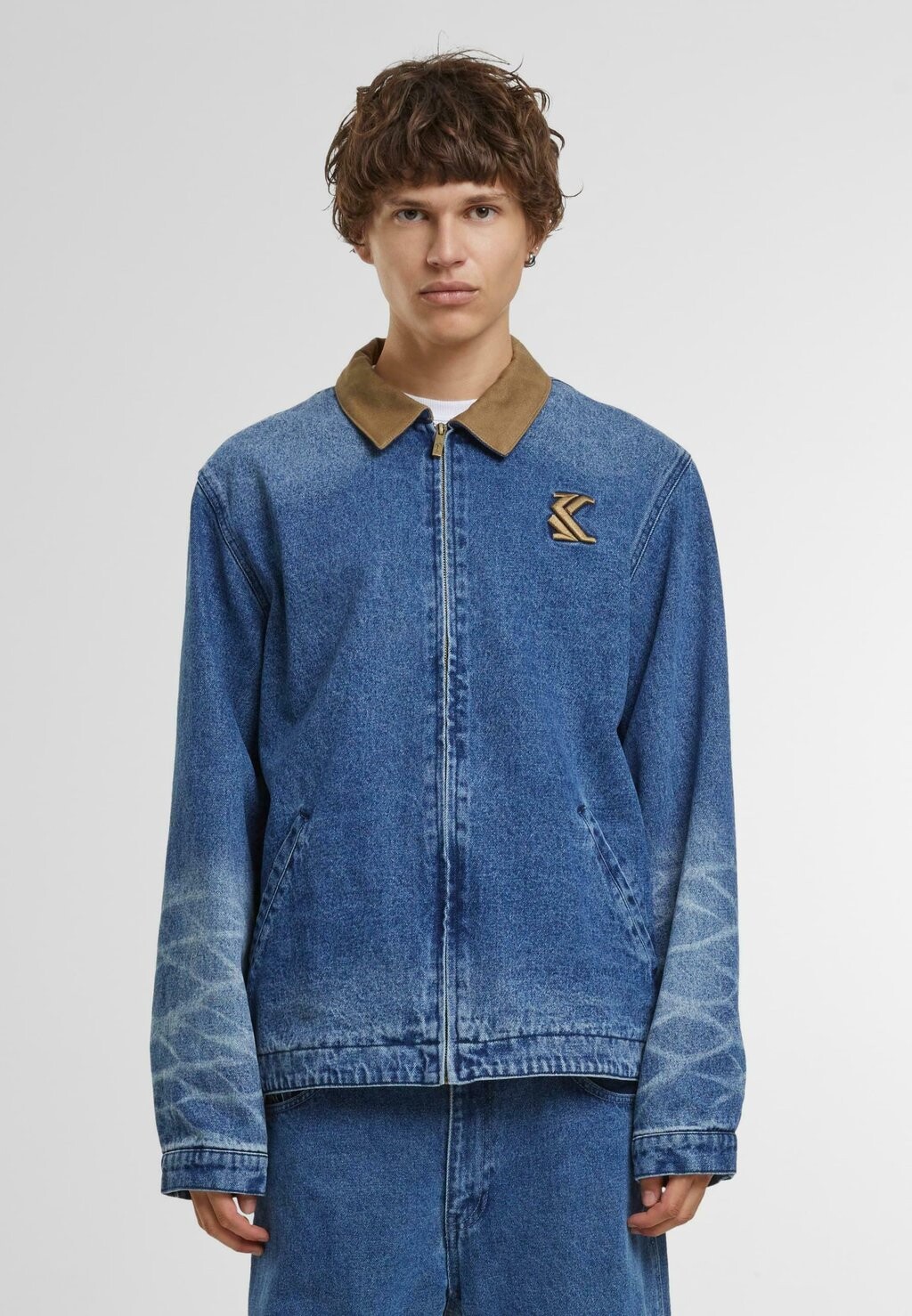 

Джинсовая куртка OG WASHED Karl Kani, синий