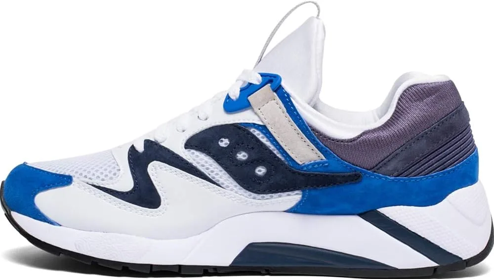 Мужские кроссовки Saucony Grid 9000, белый/синий — фото 3