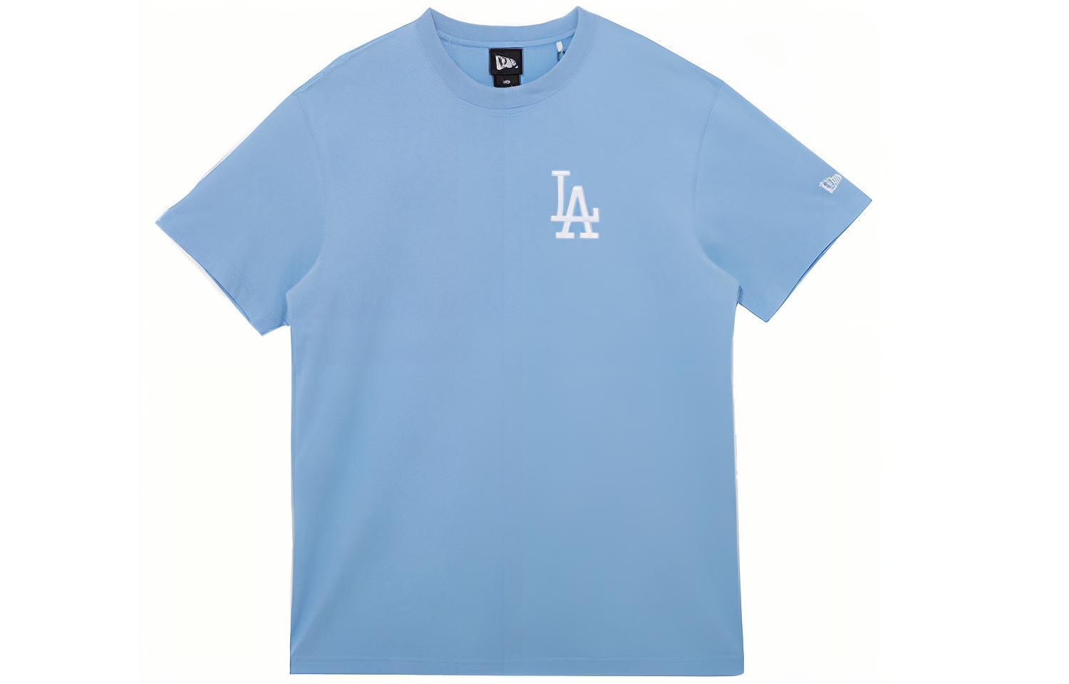 

New Era Футболка унисекс светло-голубая, Синий, New Era Футболка унисекс светло-голубая