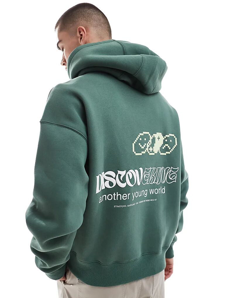 

Откройте для себя толстовку с принтом зеленого цвета Pull&Bear