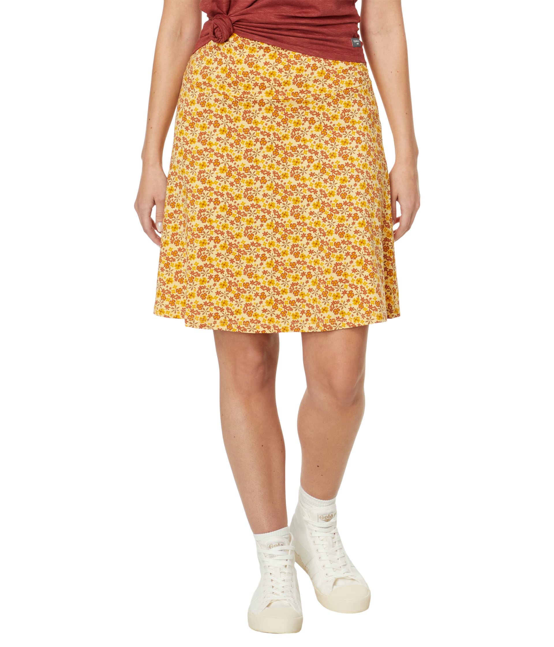 

Юбка Toad&Co Chaka Skirt, цвет Gold Ditsy Print