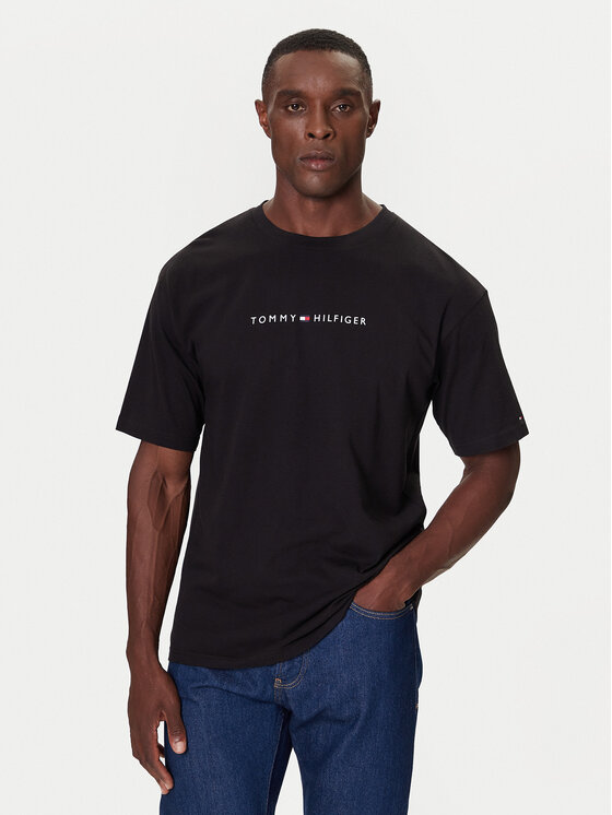 

Футболка relaxed fit UM0UM03685 Tommy Hilfiger, черный