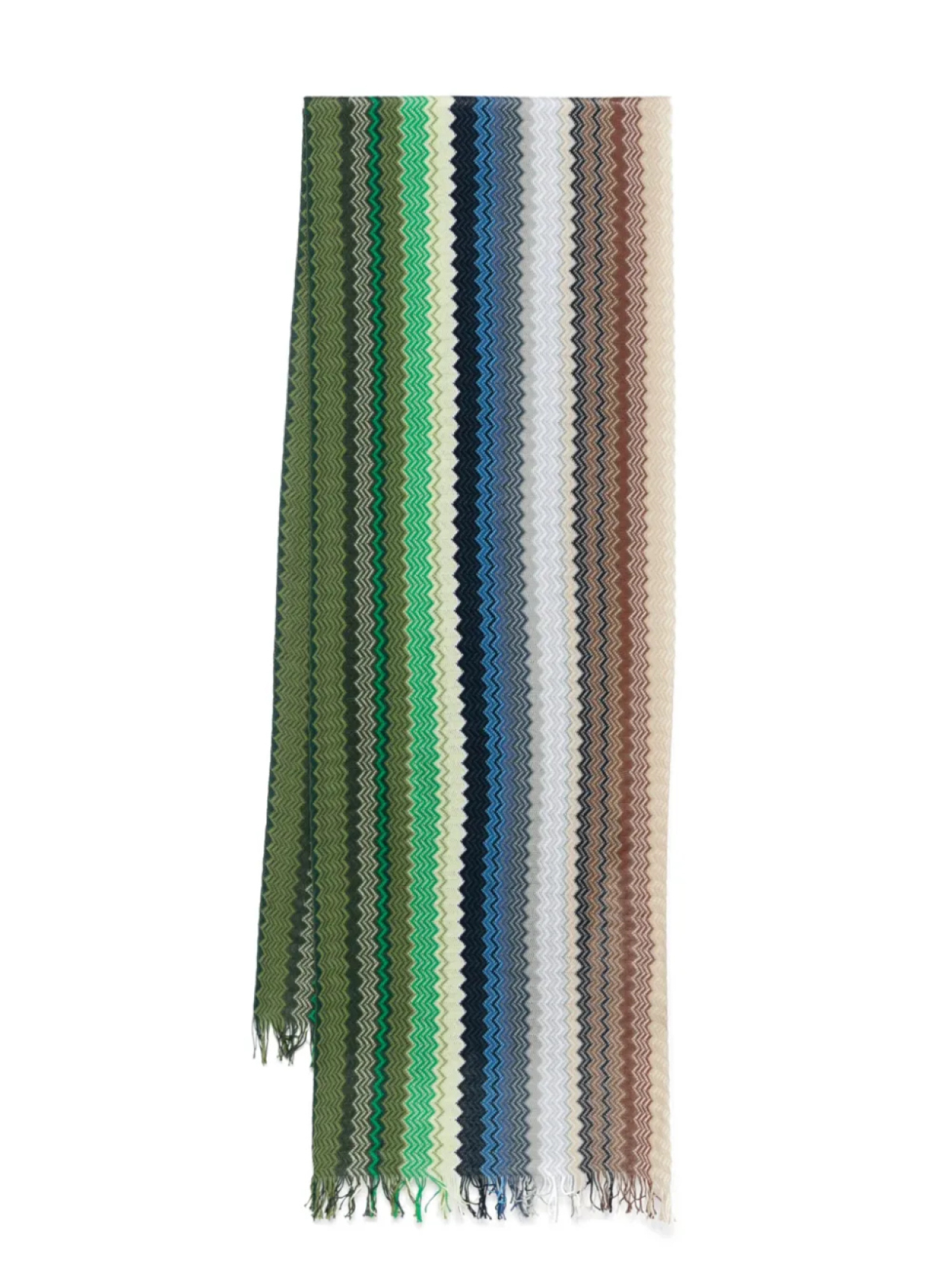 

Шарф Missoni с зигзагообразным узором, зеленый