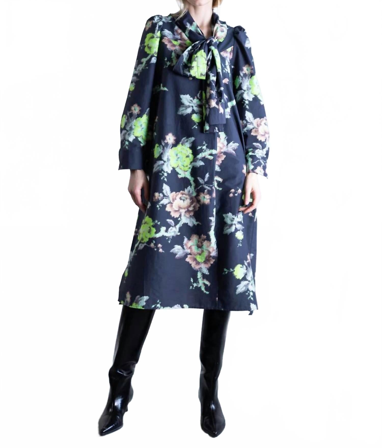 

Платье с индийскими цветочными рукавами и Джульеттой, цвет: разноцветный Psophia, Multi