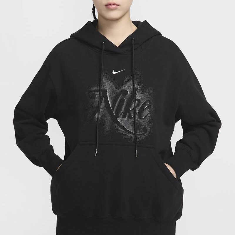 Толстовка Sports Life Collection Женская Черная Nike — фото 4