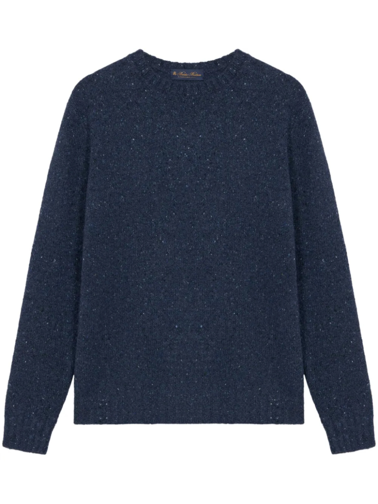 

Свитер с круглым вырезом Brooks Brothers, синий