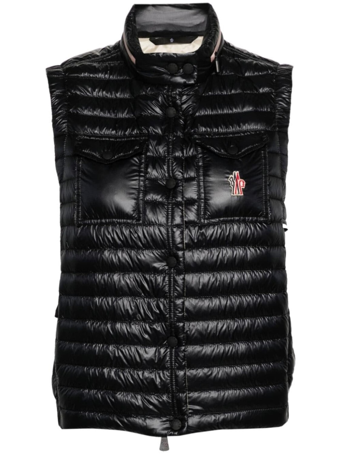 

Moncler Grenoble дутый жилет Gumiane, черный