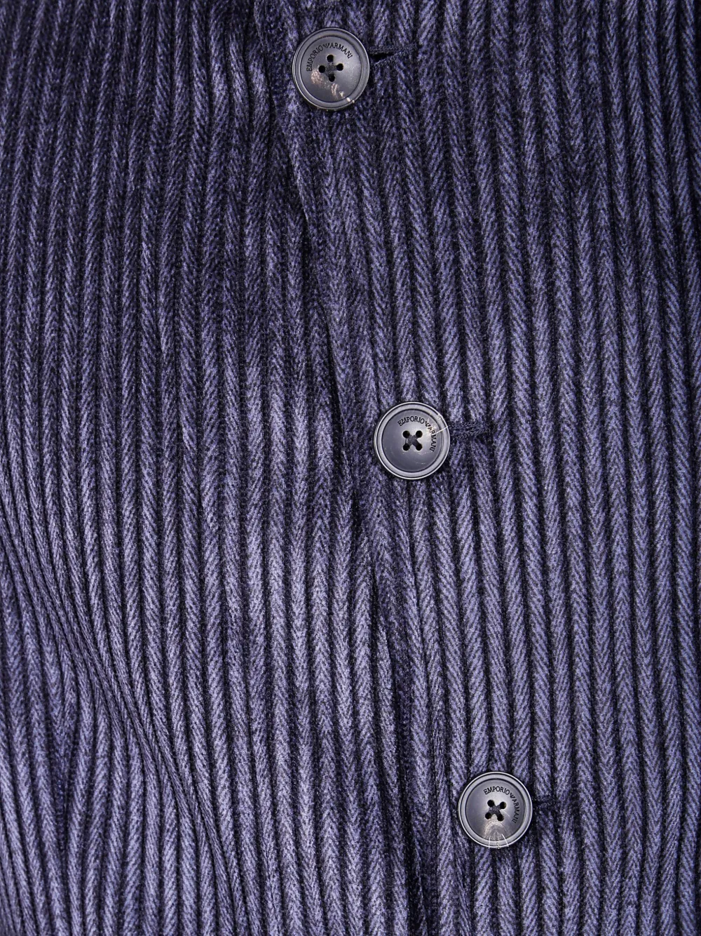 Куртка из вельвета с ребристым узором EMPORIO ARMANI, фиолетовый — фото 3
