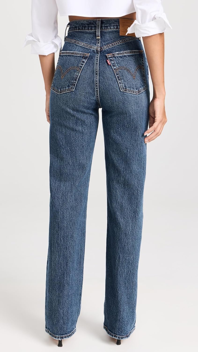 Женские джинсы Levi's Ribcage Full Length, Valley View — фото 3
