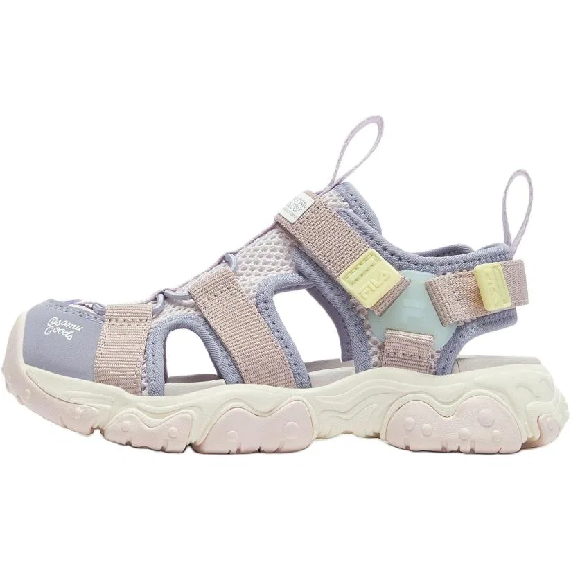 Детские сандалии FILA KIDS с кошачьими лапками, фиолетовые
