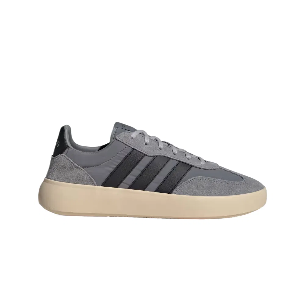 Кроссовки серые Adidas Core Black — фото 3