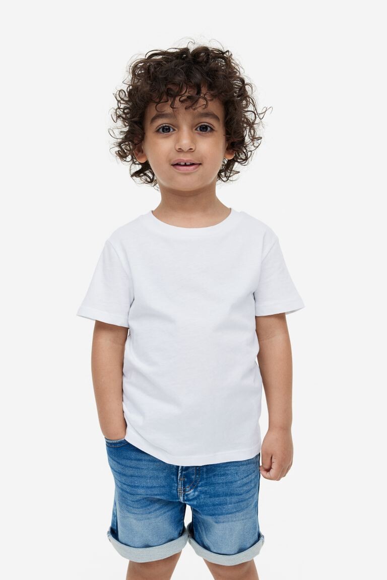 

Хлопковая футболка H&M