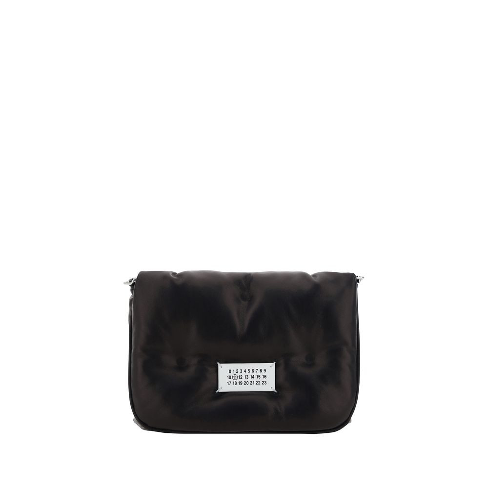 

Margiela Glam Slam Flap женская сумка через плечо, черный