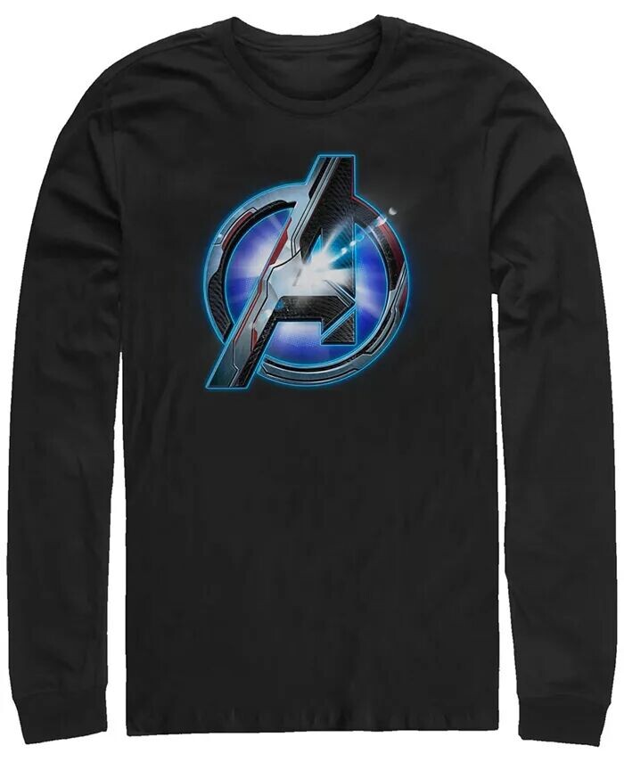 

Футболка с длинным рукавом с логотипом Marvel Avengers Endgame Bright Light Fifth Sun, черный