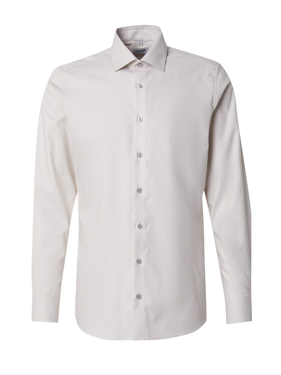 

Рубашка Slim Fit на пуговицах OLYMP, натуральный белый