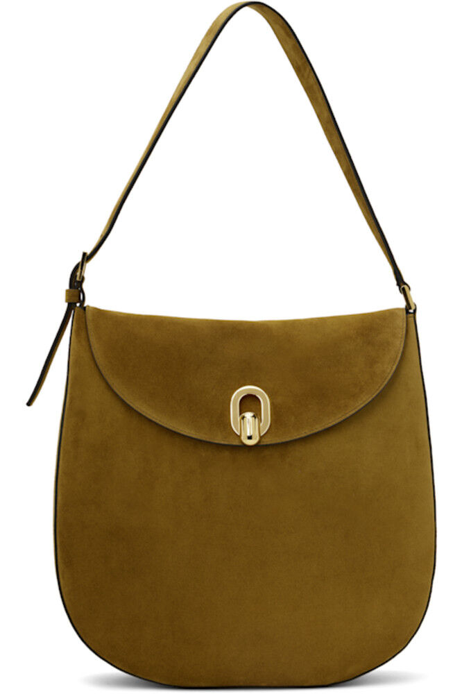 

Большая коричневая сумка Tondo Hobo Savette