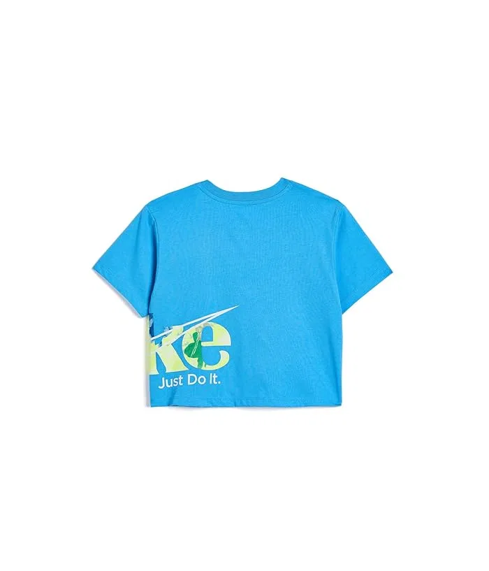 Футболка Move with Nature Boxy Nike Kids, University Blue — фото 2