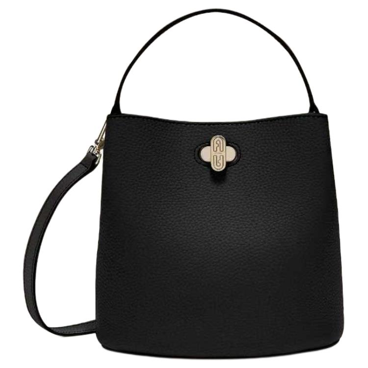 

Furla Миниатюрная ведерка из телячьей кожи зернистой выделки