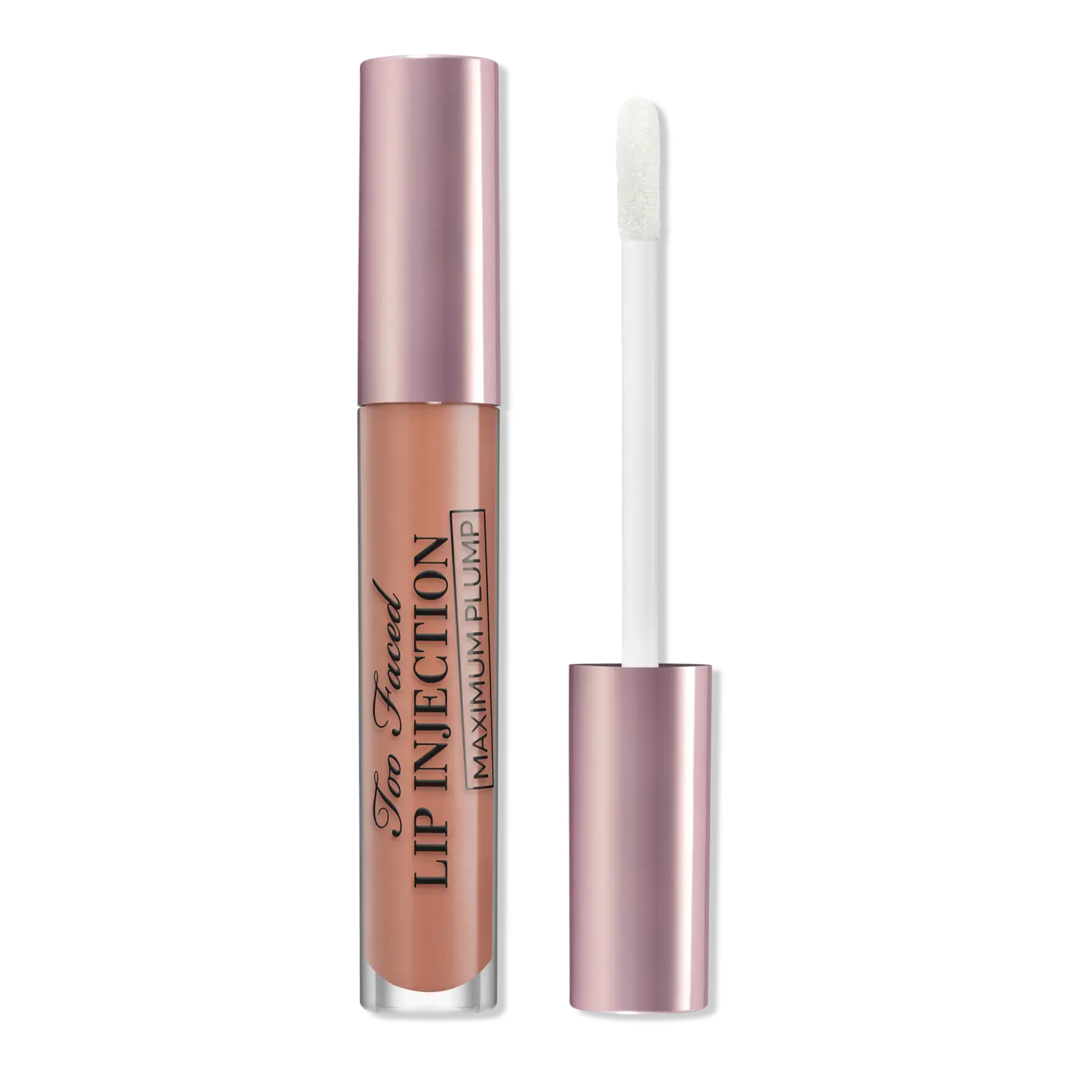 

Блеск для увеличения объема губ Lip Injection Maximum Plump Extra Strength Lip Plumper Gloss Too Faced, Honey Bear (light nude)