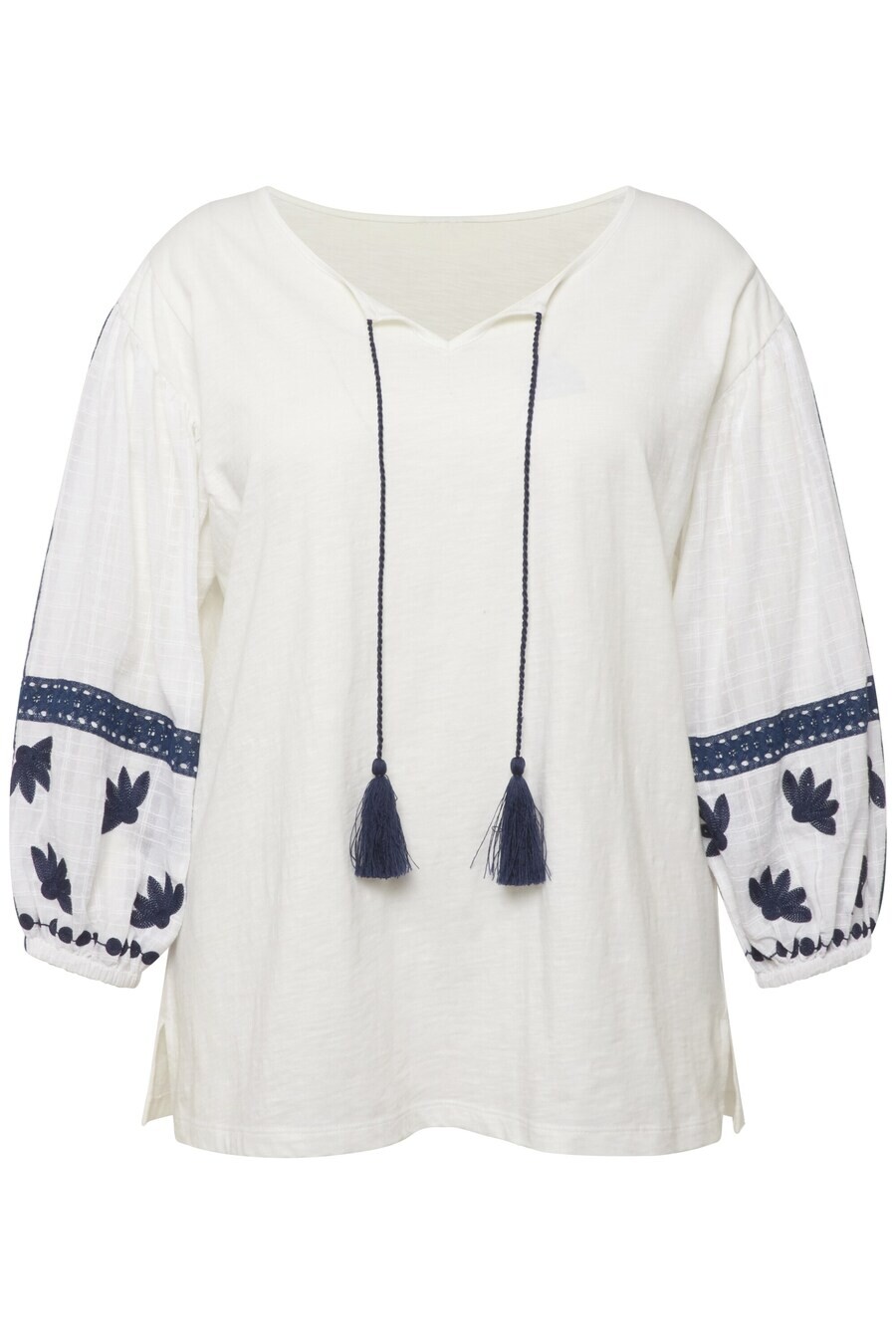 

Блузка с коротким рукавом Ulla Popken Blouse, белый