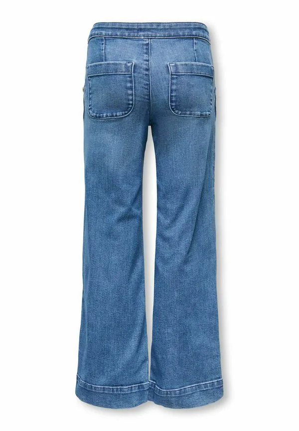 Джинсы свободного кроя mit weitem kogmadison hohe taille Only Girls, Medium Blue Denim — фото 2