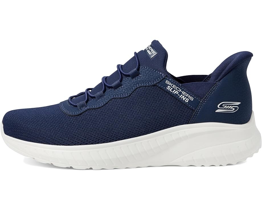 Кроссовки BOBS from SKECHERS Bobs Squad Chaos - Daily Hype Hands Free Slip-Ins, темно-синий — фото 4