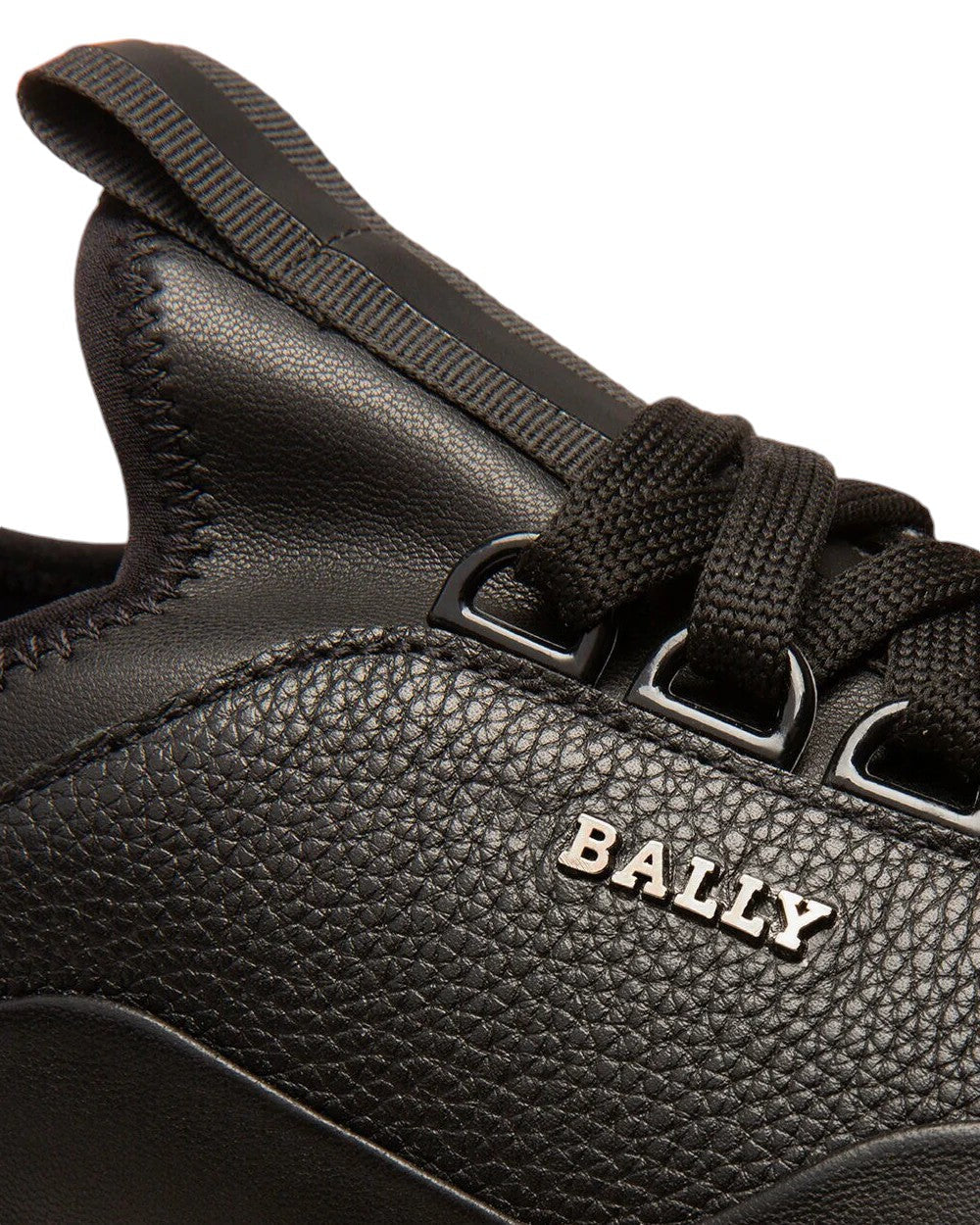 Bally Bikki 6234206 Мужские черные овечьи простые кожаные кроссовки США 6 — фото 2