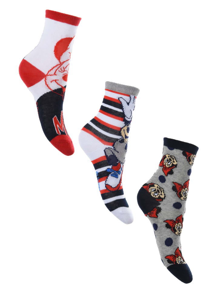 

Носки Disney Minnie Mouse, разноцветный