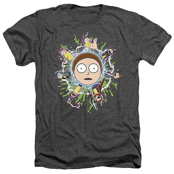 

Футболка Rick and Morty с принтом Multiple Morty Licensed Character