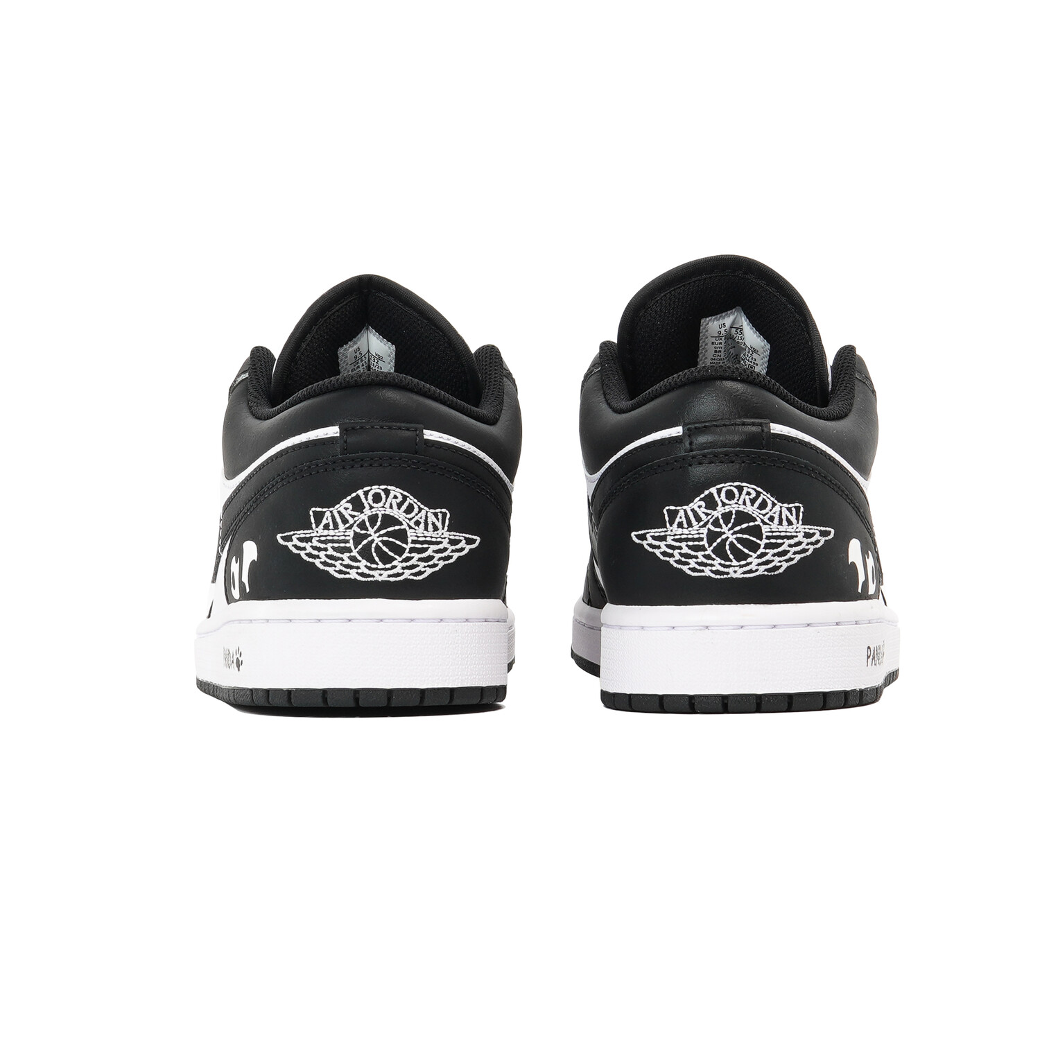 Кроссовки Air Jordan 1 Vintage Basketball Shoes Men Low-Top White — фото 3