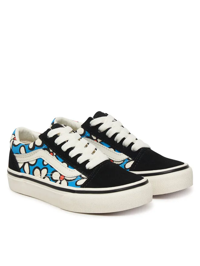 Vans Кроссовки Old Skool VN000CY8FNM1 из синей ткани — фото 2