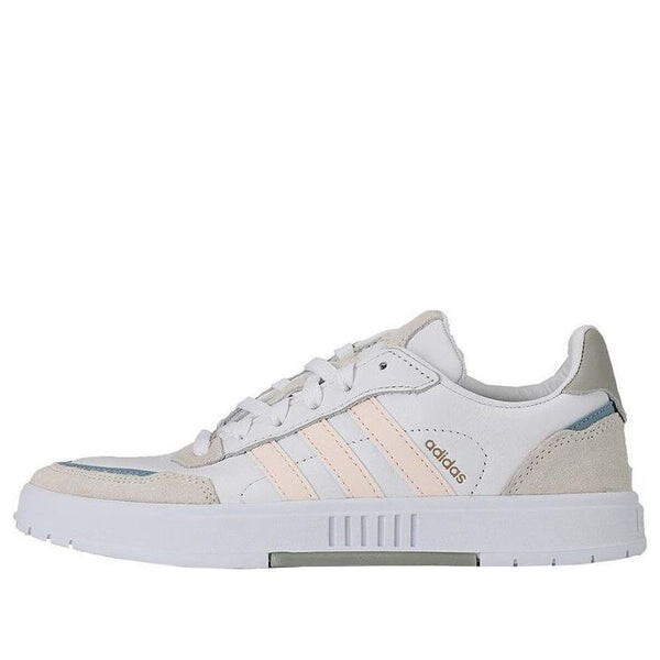 

Кроссовки neo courtmaster розовые Adidas, белый