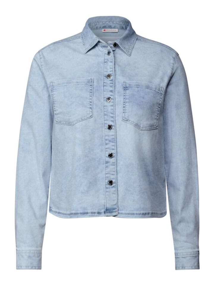 

Блузка Street One, цвет light blue random washed