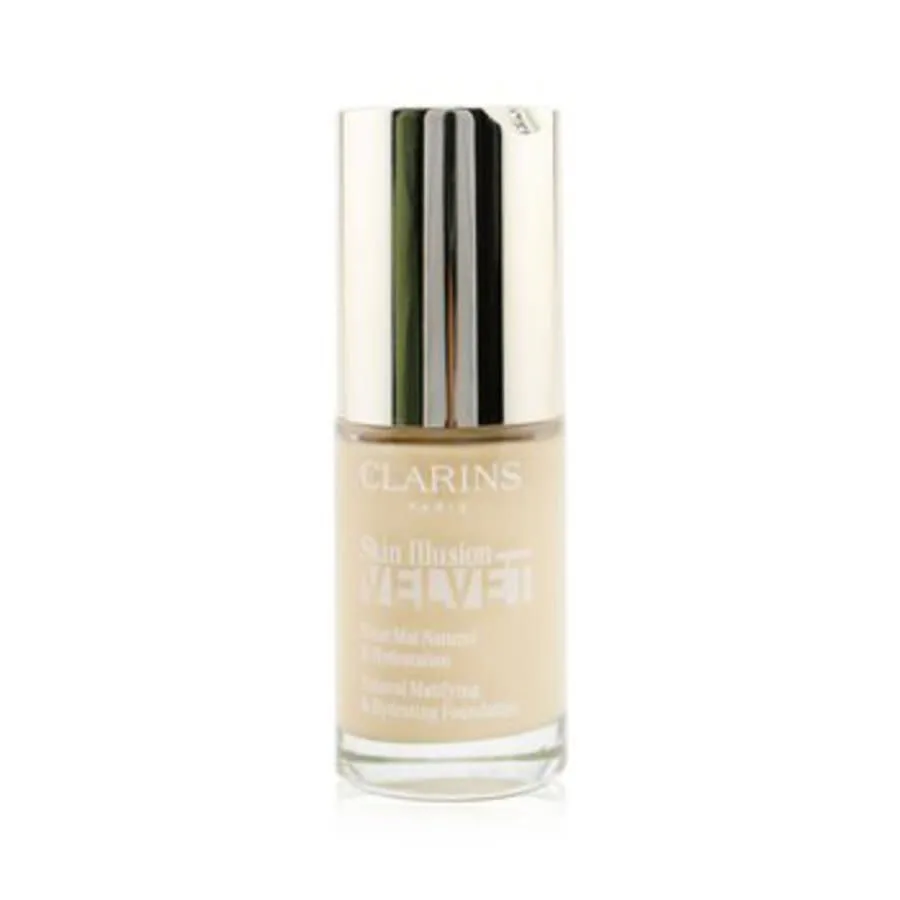 Женский тональный крем Clarins Skin Illusion Velvet Natural матирующий и увлажняющий 30 мл № 107C Бежевый Макияж 3380810482416