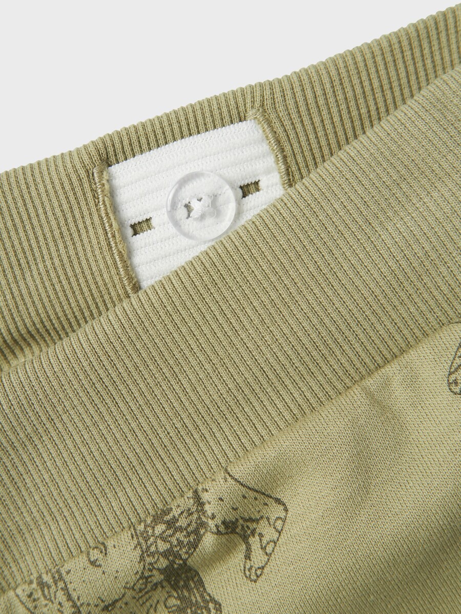 Спортивные штаны NAME IT Tapered Pants NMMVaron, цвет olive/kiwi — фото 4