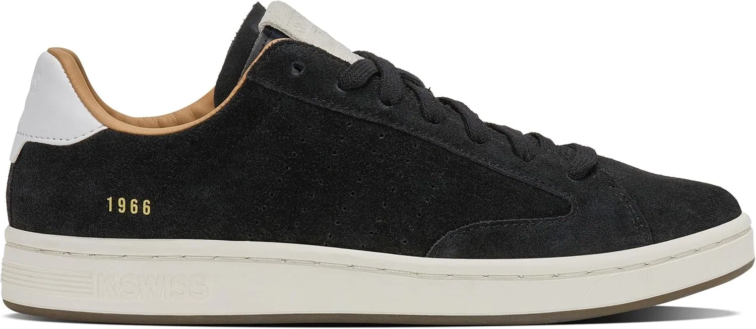 Мужские кроссовки K-Swiss Lozan Klub SDE, Black White Indian Tan Snow White Dk Gum