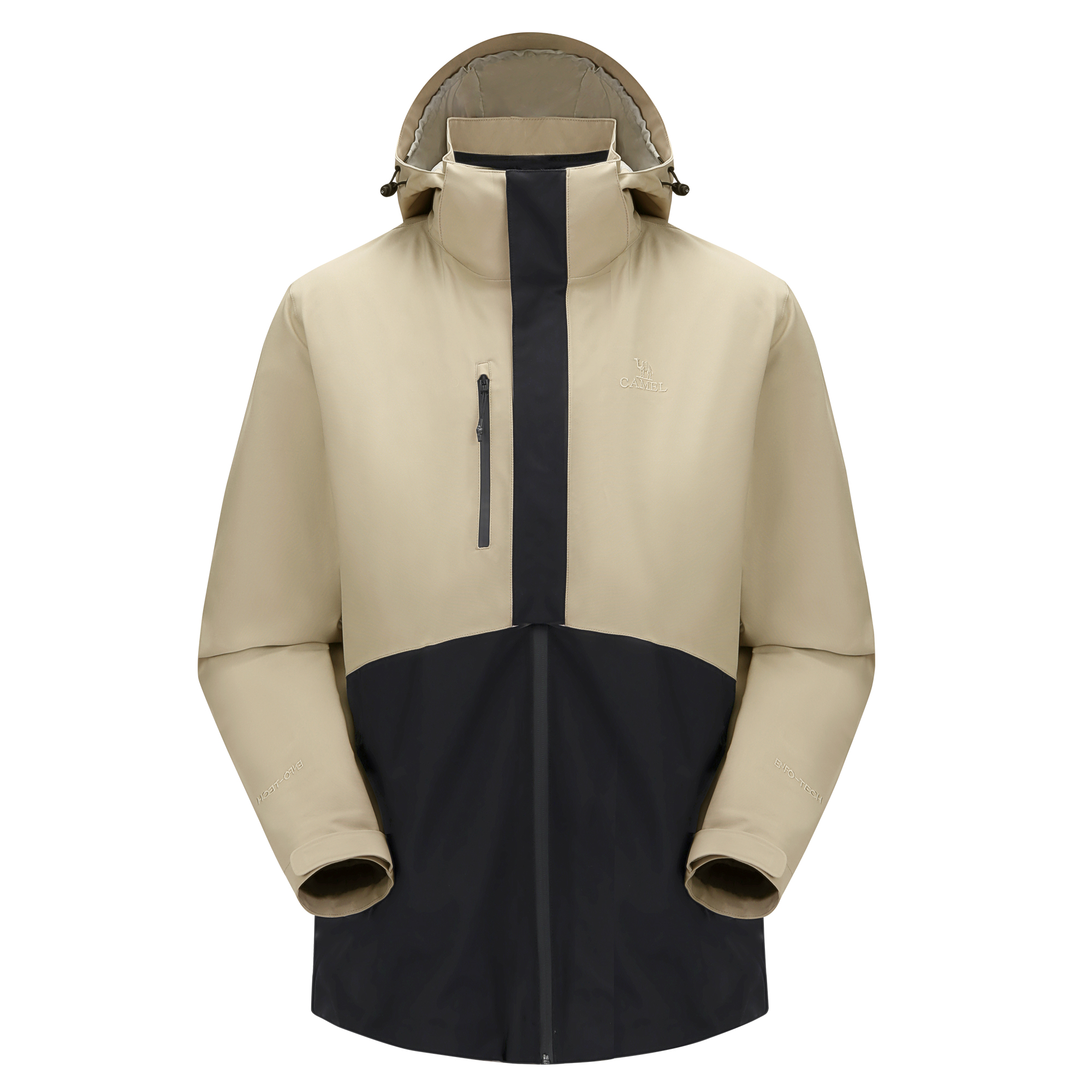 

CAMEL Ветровка для любой погоды Unisex, Camel Gray/Phantom Black