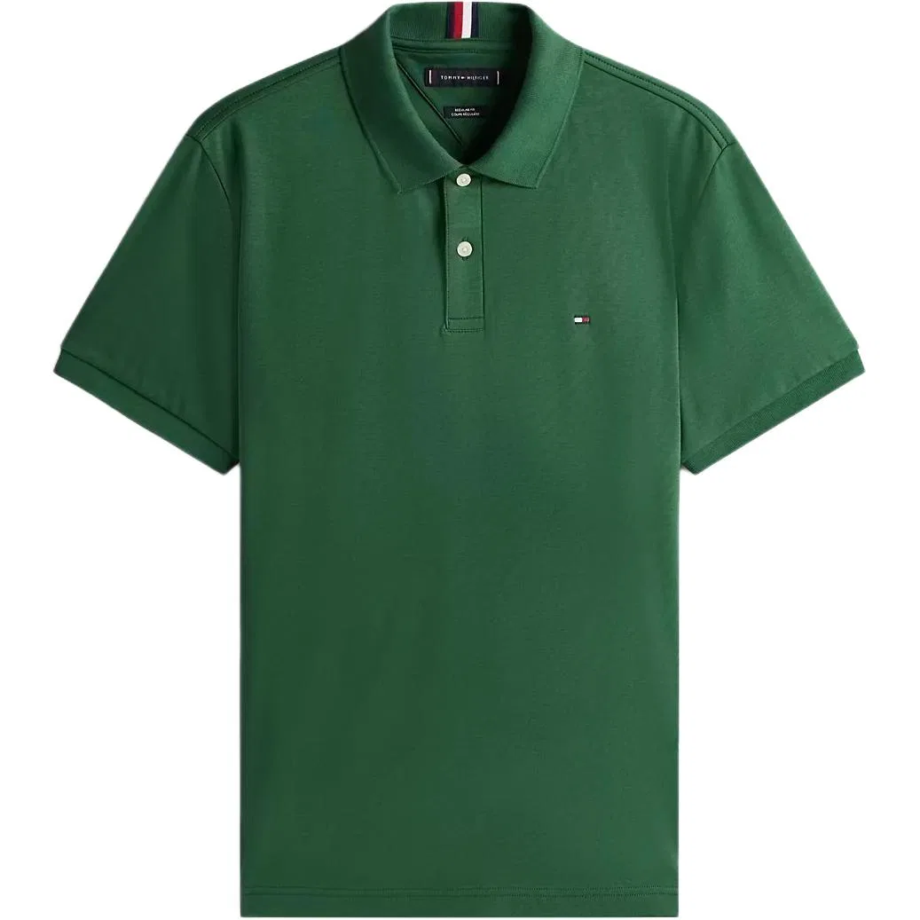 Поло мужское Tommy Hilfiger, Dark Evergreen