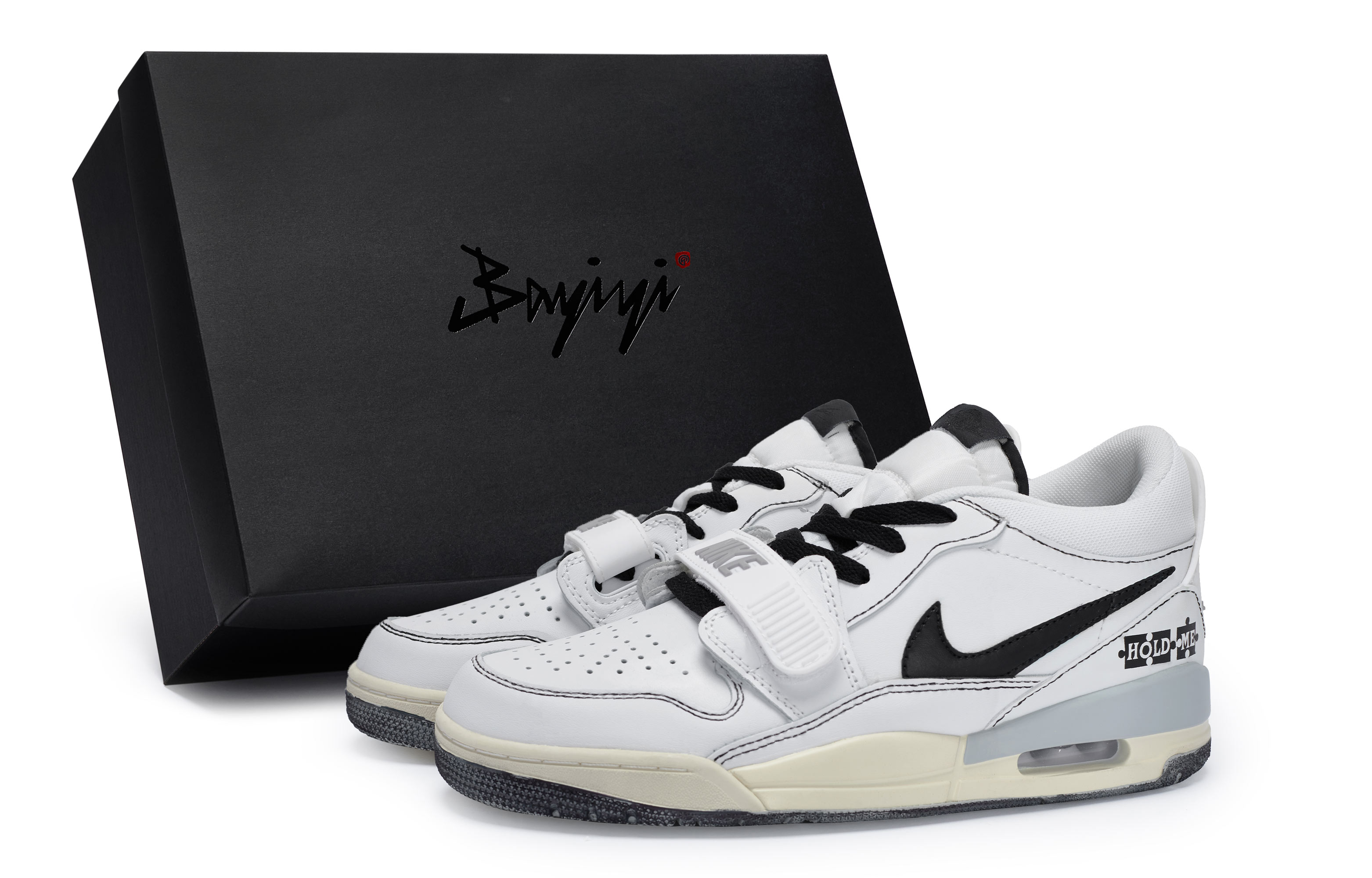 

Jordan Баскетбольные кроссовки Legacy 312 Vintage, низкие, мужские, черно-серые