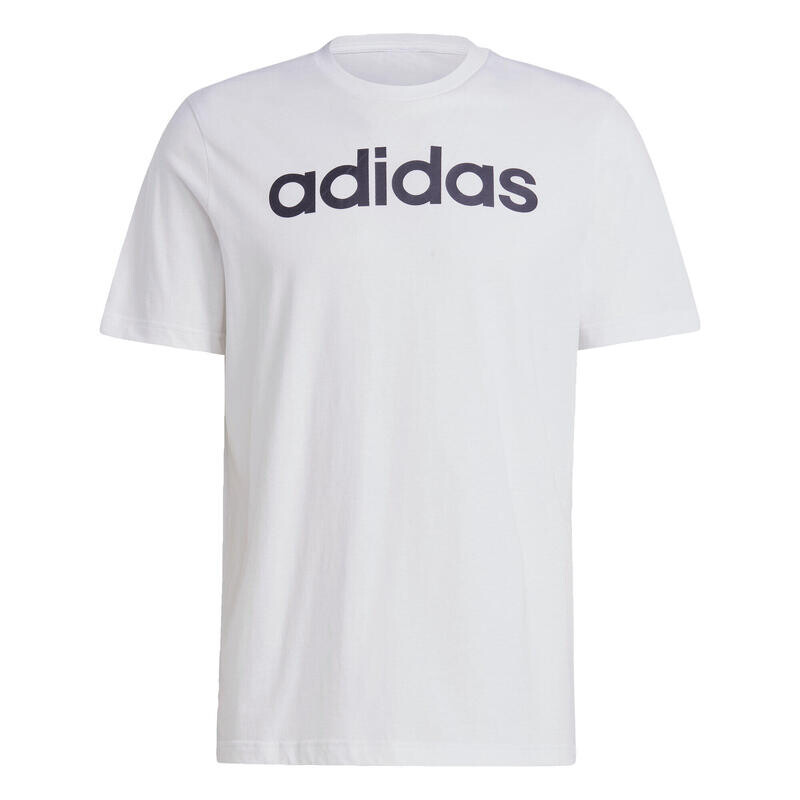 Спортивная футболка Adidas, белый/черный — фото 2