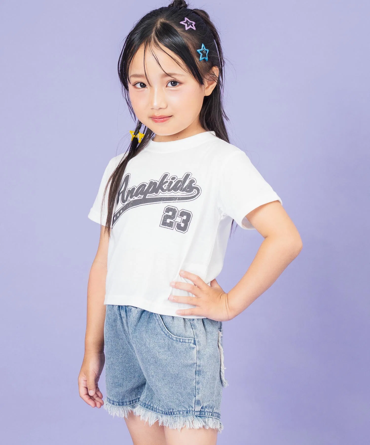 Детская футболка с логотипом ANAP kids тёмно-синяя — фото 4