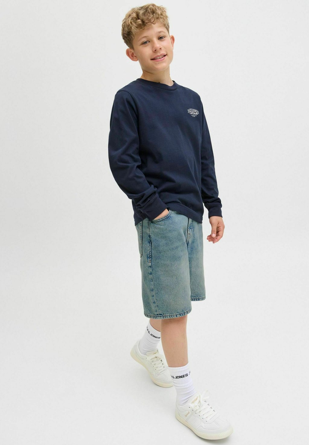 

Джинсовые шорты LOOSE FIT JUNIOR Jack & Jones Junior, цвет Blue Denim