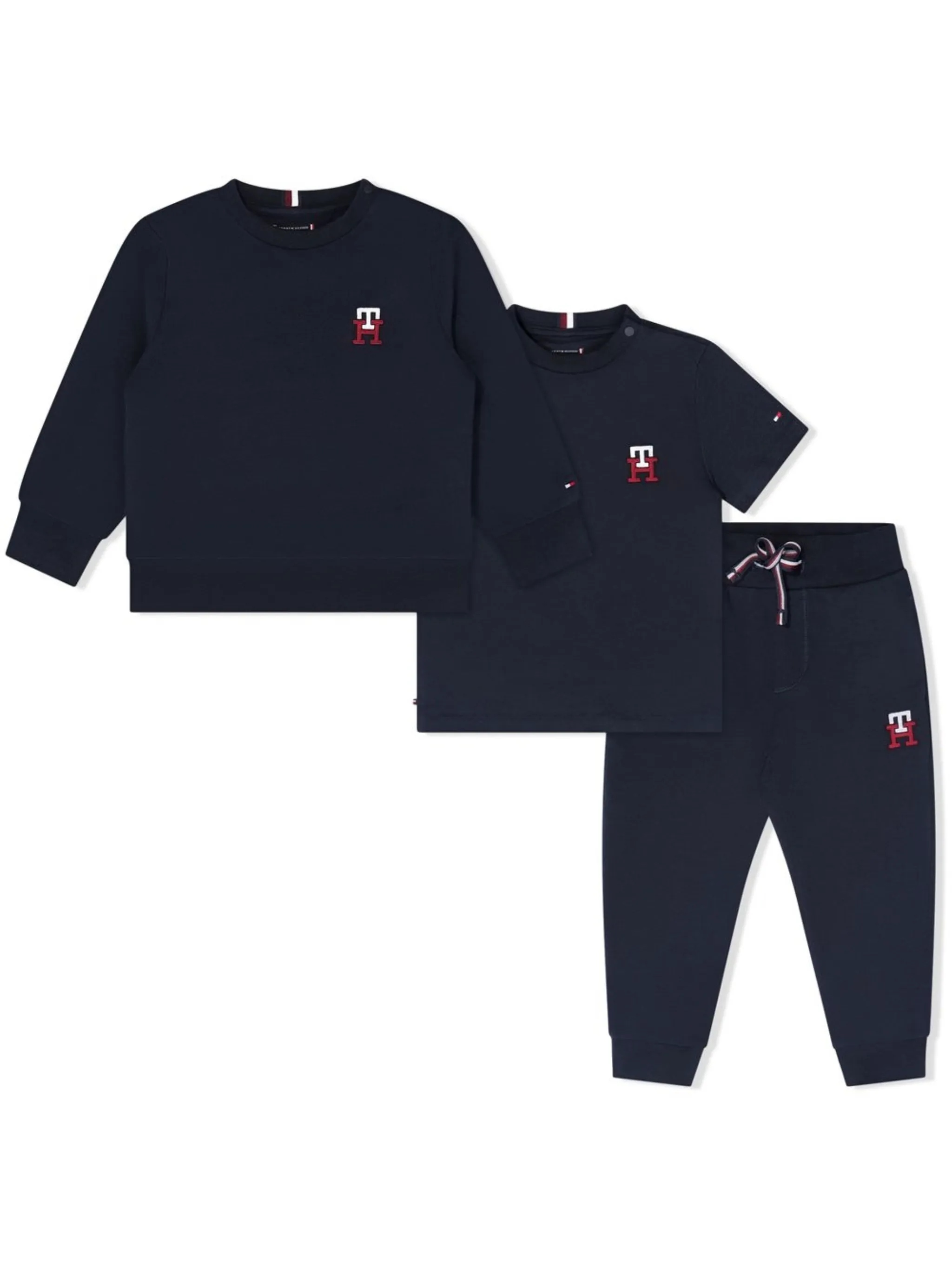 

Спортивный костюм-тройка Tommy Hilfiger Junior, синий