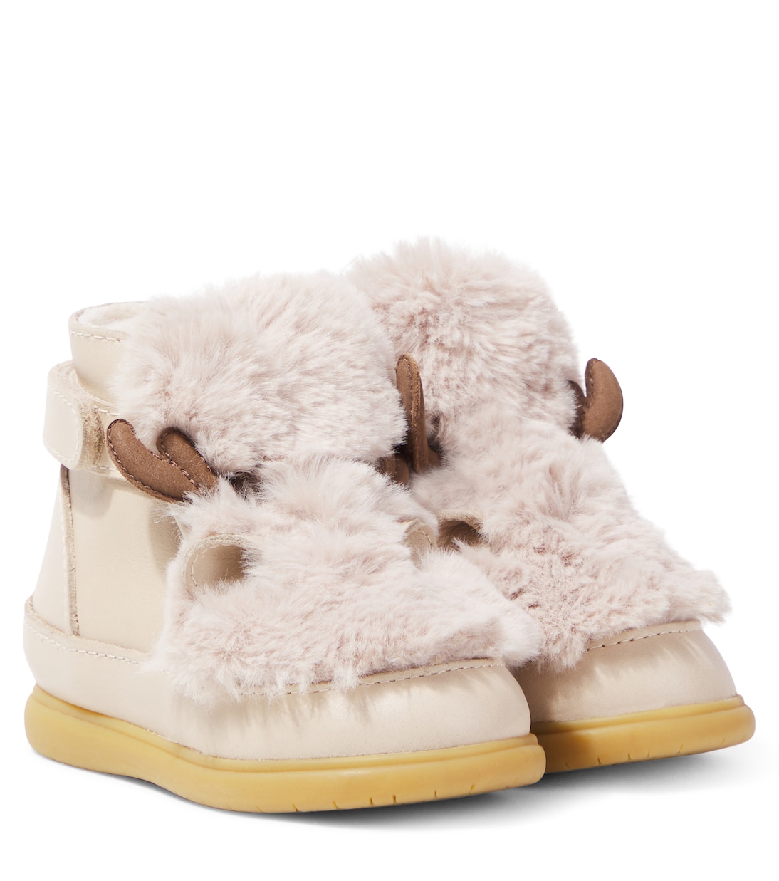 

Ботинки Baby Reindeer с отделкой из искусственной овчины Donsje, Light Beige Soft