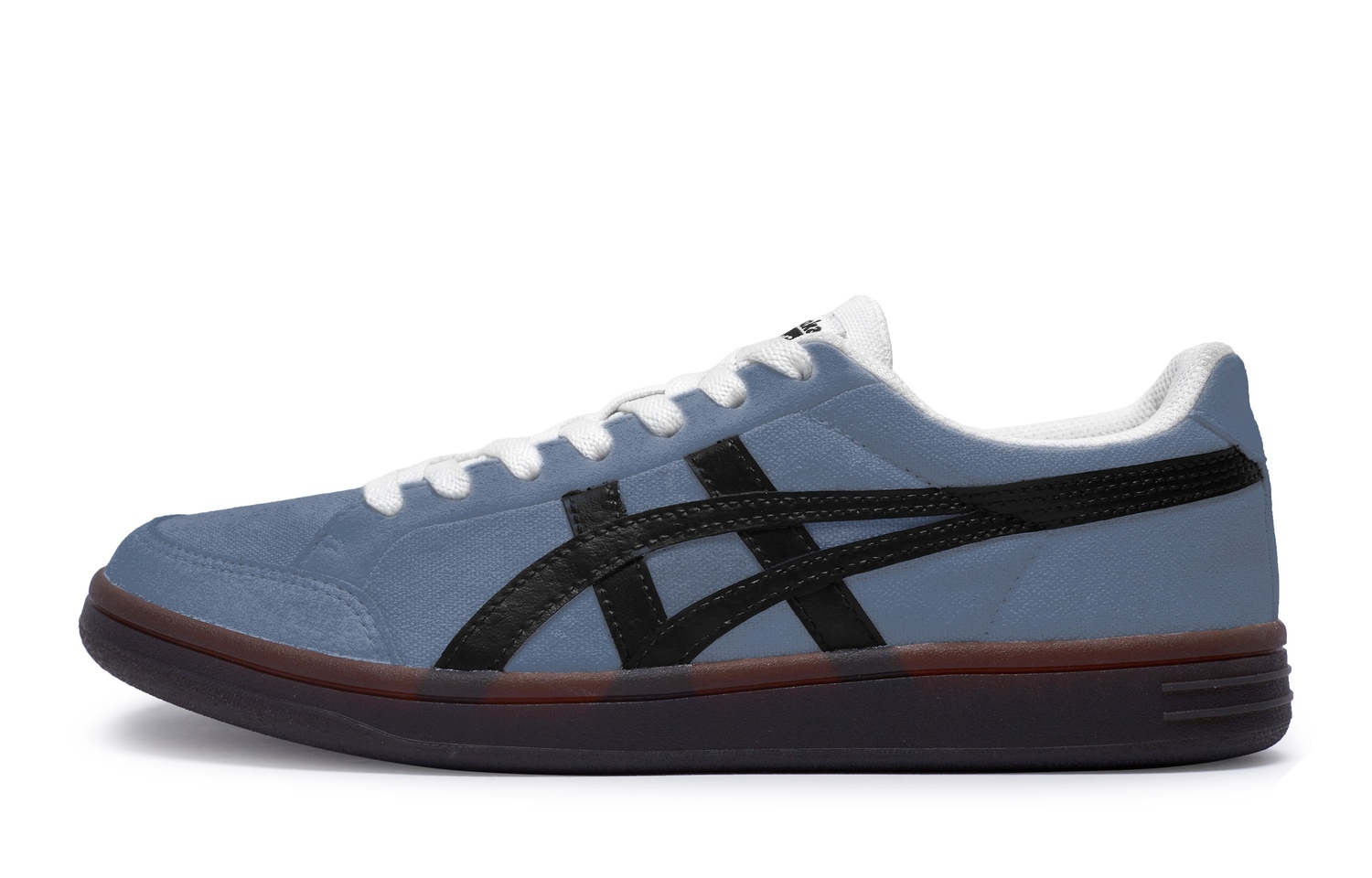 Onitsuka Tiger Эдванти скейтборд обувь унисекс низкие черные с темно-синим, цвет Navy Blue Black — фото 2